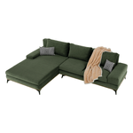 Casa si Gradina - Mobilier - Canapele si coltare - Canapele - Canapea, verde, model stanga, SELBY - Infinity.ro