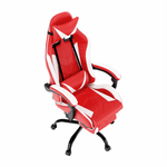 Casa si Gradina - Mobilier - Scaune si fotolii - Fotolii - Fotoliu birou/gaming, negru/alb/rosu, OZGE NEW - Infinity.ro