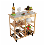 Casa si Gradina - Mobilier - Mese si birouri - Masute de cafea - Masuta de servire, natural, LUMBER - Infinity.ro