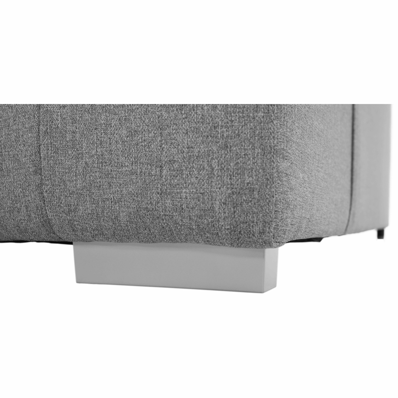 Casa si Gradina - Mobilier - Canapele si coltare - Canapele - Canapea, gri/mustar, model dreapta, BELLIS U - Infinity.ro