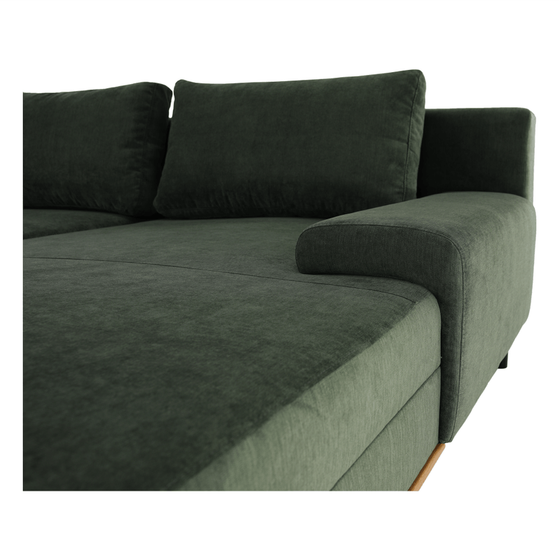 Casa si Gradina - Mobilier - Canapele si coltare - Canapele - Canapea, verde, model dreapta, SELBY - Infinity.ro