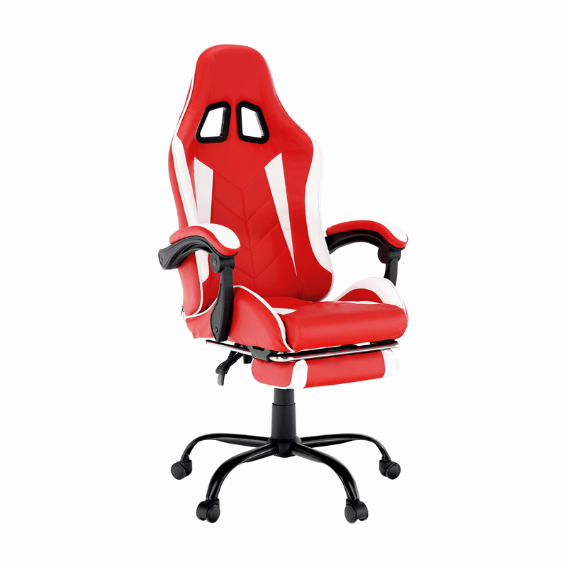 Casa si Gradina - Mobilier - Scaune si fotolii - Fotolii - Fotoliu birou/gaming, negru/alb/rosu, OZGE NEW - Infinity.ro