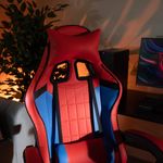 Casa si Gradina - Mobilier - Scaune si fotolii - Scaune - Scaun de birou / joc, albastru / rosu, SPIDEX - Infinity.ro