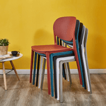 Casa si Gradina - Gradina si terasa - Mobilier exterior - Scaune si sezlonguri gradina - Scaun stivuibil, galben, FEDRA NEW - Infinity.ro