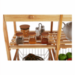 Casa si Gradina - Mobilier - Mese si birouri - Masute de cafea - Masuta de servire, natural, LUMBER - Infinity.ro