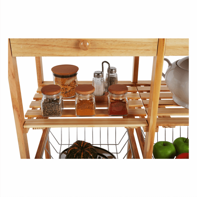 Casa si Gradina - Mobilier - Mese si birouri - Masute de cafea - Masuta de servire, natural, LUMBER - Infinity.ro