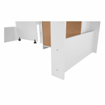 Casa si Gradina - Mobilier - Mobilier copii - Patuturi copii - Pat combinat pentru camera copiilor, alb, FANY - Infinity.ro