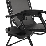 Casa si Gradina - Gradina si terasa - Mobilier exterior - Scaune si sezlonguri gradina - Set de 2 scaune reglabile de gradina, gri, KASPIAN - Infinity.ro
