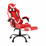 Casa si Gradina - Mobilier - Scaune si fotolii - Fotolii - Fotoliu birou/gaming, negru/alb/rosu, OZGE NEW - Infinity.ro