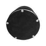 Casa si Gradina - Mobilier - Scaune si fotolii - Tabureti - Set doua taburete, gri/crom argintiu si negru/crom argintiu, AIGUL SET - Infinity.ro