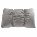 Casa si Gradina - Mobilier - Scaune si fotolii - Fotolii - Fotoliu extensibil, catifea Velvet gri deschis, IGRIM - Infinity.ro
