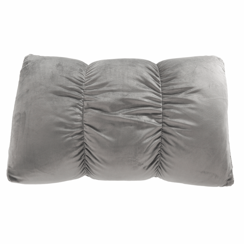 Casa si Gradina - Mobilier - Scaune si fotolii - Fotolii - Fotoliu extensibil, catifea Velvet gri deschis, IGRIM - Infinity.ro
