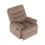 Ingrijire personala si Cosmetice - Sanatate si wellness - Articole wellness - Fotolii de masaj - Fotoliu reglabil masaj, material textil grej TAUPE, LAMBERT - Infinity.ro