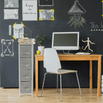 Casa si Gradina - Mobilier - Comode si corpuri - Comode - Comoda cu sertare din material textil, gri/alb/gri deschis, ROSITA TYP 2 - Infinity.ro