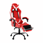 Casa si Gradina - Mobilier - Scaune si fotolii - Fotolii - Fotoliu birou/gaming, negru/alb/rosu, OZGE NEW - Infinity.ro