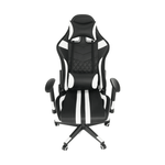 Casa si Gradina - Mobilier - Scaune si fotolii - Scaune - Scaun de birou / joc cu iluminare RGB, model negru / alb / culoare, ZOPA - Infinity.ro