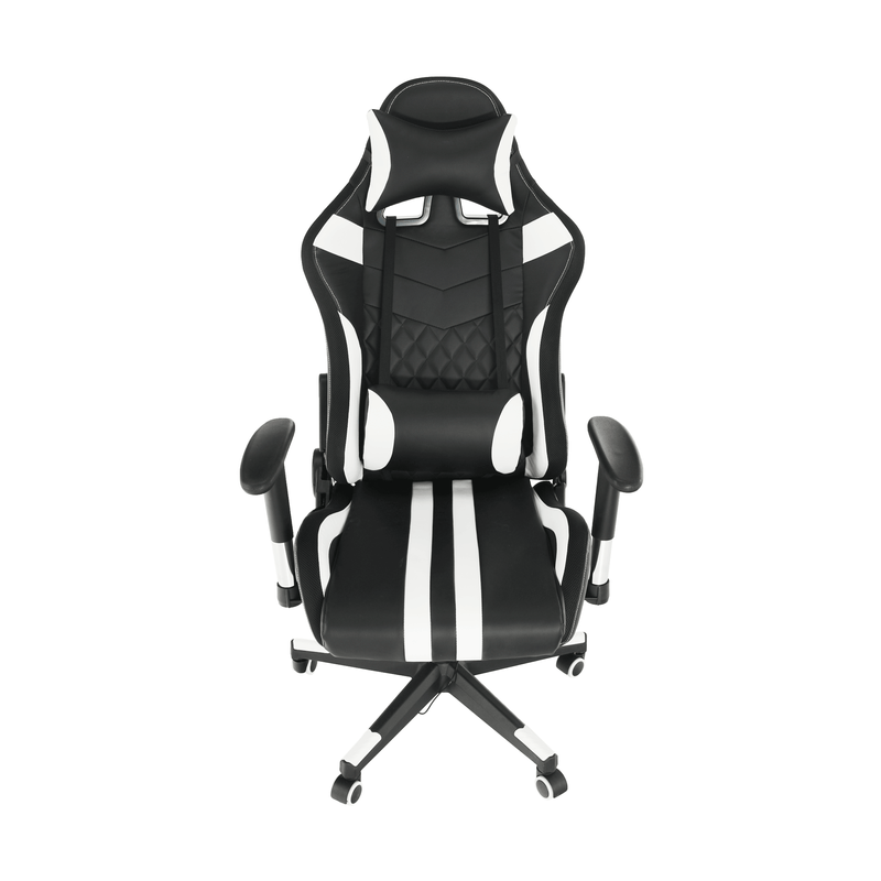 Casa si Gradina - Mobilier - Scaune si fotolii - Scaune - Scaun de birou / joc cu iluminare RGB, model negru / alb / culoare, ZOPA - Infinity.ro