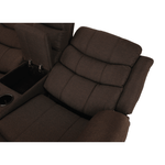 Casa si Gradina - Mobilier - Canapele si coltare - Canapele - Canapea 3+2+1, material textil maro, FABRON 2 NEW - Infinity.ro
