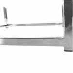 Casa si Gradina - Mobilier - Mese si birouri - Masute de cafea - Set 3 masute de cafea, alb mat/crom, MAGNO TYP 3 - Infinity.ro