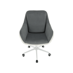 Casa si Gradina - Mobilier - Scaune si fotolii - Fotolii - Fotoliu de birou, alb/gri, IMELDA - Infinity.ro