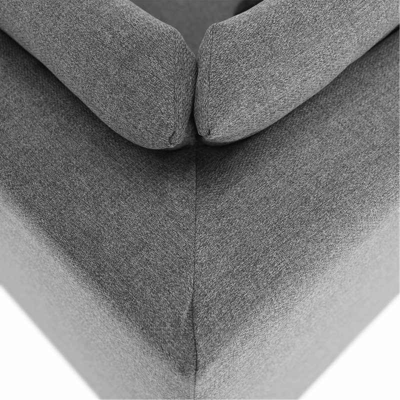 Casa si Gradina - Mobilier - Canapele si coltare - Canapele - Canapea, gri/mustar, model dreapta, BELLIS U - Infinity.ro