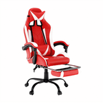 Casa si Gradina - Mobilier - Scaune si fotolii - Fotolii - Fotoliu birou/gaming, negru/alb/rosu, OZGE NEW - Infinity.ro