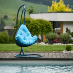 Casa si Gradina - Gradina si terasa - Balansoare si hamace - Balansoare - Balansoar suspendat, albastru / turcoaz, TALISE - Infinity.ro