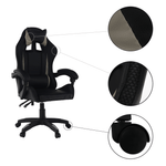 Casa si Gradina - Mobilier - Scaune si fotolii - Scaune - Scaun de birou / joc, gri / negru, JUKA - Infinity.ro