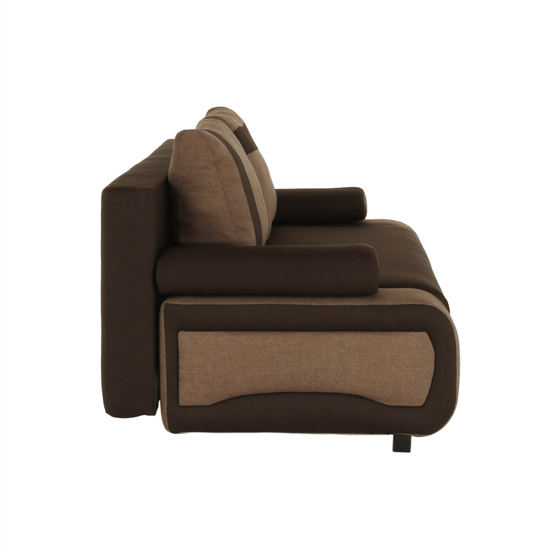 Casa si Gradina - Mobilier - Canapele si coltare - Coltare - Coltar extensibil, ciocolatiu/maro deschis, BOLIVIA - Infinity.ro