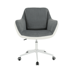 Casa si Gradina - Mobilier - Scaune si fotolii - Fotolii - Fotoliu de birou, alb/gri, IMELDA - Infinity.ro