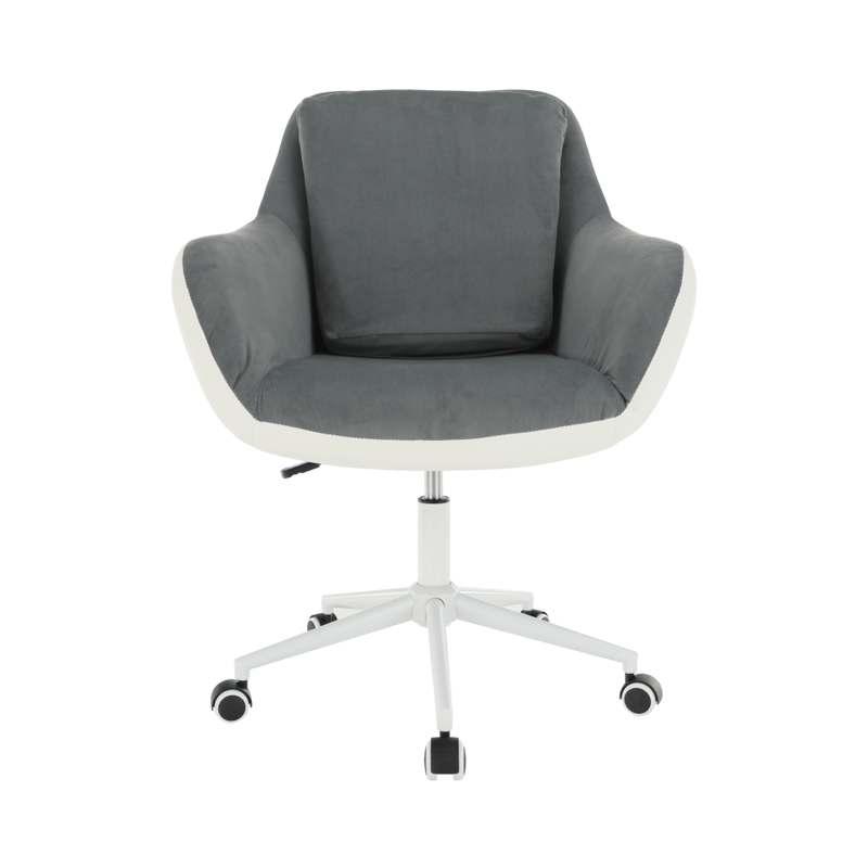 Casa si Gradina - Mobilier - Scaune si fotolii - Fotolii - Fotoliu de birou, alb/gri, IMELDA - Infinity.ro