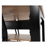 Casa si Gradina - Mobilier - Seturi de mobilier - Seturi mese si scaune - Set de luat masa 1 + 4, stejar artizanal, AMANDA - Infinity.ro