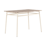 Casa si Gradina - Mobilier - Seturi de mobilier - Seturi mese si scaune - Set de luat masa, stejar canyon / bej,  KIMBY SET 1+5 - Infinity.ro