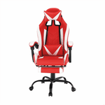 Casa si Gradina - Mobilier - Scaune si fotolii - Fotolii - Fotoliu birou/gaming, negru/alb/rosu, OZGE NEW - Infinity.ro