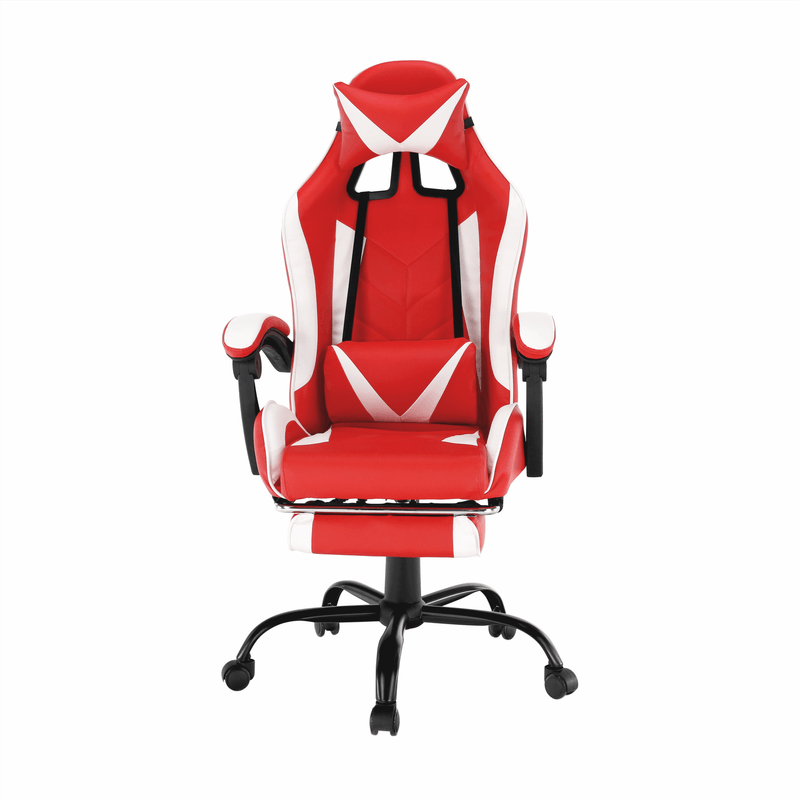 Casa si Gradina - Mobilier - Scaune si fotolii - Fotolii - Fotoliu birou/gaming, negru/alb/rosu, OZGE NEW - Infinity.ro