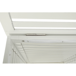 Casa si Gradina/Sanitare/Suporturi si accesorii baie/Accesorii baie - Cos de rufe, bambus lacuit/alb/bej, BASKET - Infinity.ro