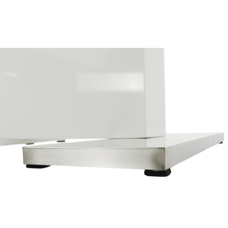 Casa si Gradina - Mobilier - Mese si birouri - Mese bucatarie si dining - Masa dining, alba HG, 120-160x80 cm, IRAKOL - Infinity.ro