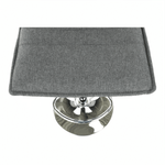 Casa si Gradina - Mobilier - Scaune si fotolii - Scaune - Scaun bar, gri/crom, PINAR - Infinity.ro