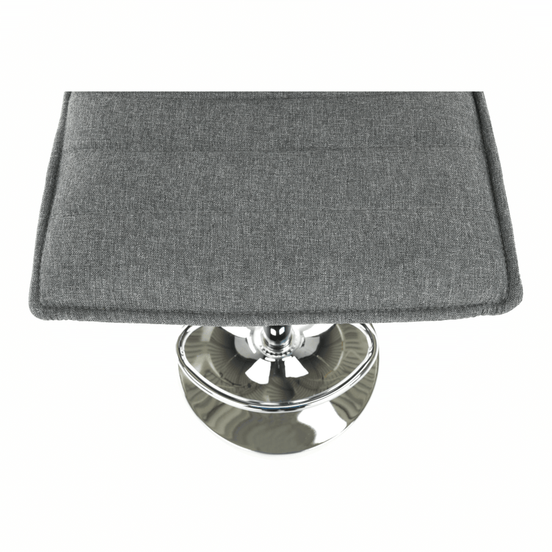 Casa si Gradina - Mobilier - Scaune si fotolii - Scaune - Scaun bar, gri/crom, PINAR - Infinity.ro