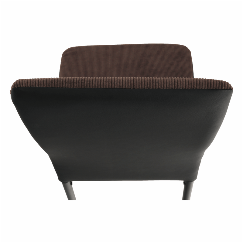 Casa si Gradina - Mobilier - Scaune si fotolii - Scaune - Scaun bucatarie, maro inchis/negru, ENRA - Infinity.ro