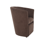Casa si Gradina/Mobilier/Scaune si fotolii/Fotolii - Fotoliu de club cu taburet, maro, ROSE - Infinity.ro