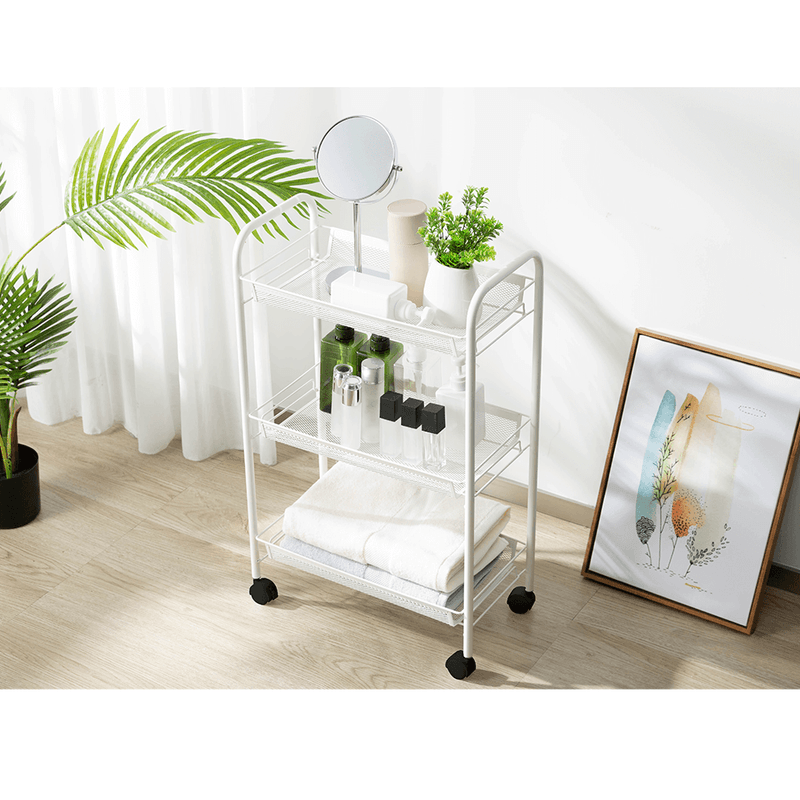 Casa si Gradina - Mobilier - Comode si corpuri - Corpuri bucatarie - Carucior de servire, alb, JARON - Infinity.ro