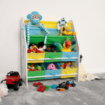 Casa si Gradina - Constructii - Depozitare, transport si protectie - Rafturi, fisete si vestiare - Organizator / raft pentru jucarii, multicolor / model, NOMITO TIP 1 - Infinity.ro