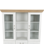 Casa si Gradina - Mobilier - Dulapuri si sifoniere - Dulapuri - Vitrina, pin nordic/stejar salbatic, ROYAL W2D - Infinity.ro