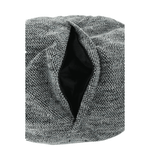 Casa si Gradina - Mobilier - Scaune si fotolii - Fotolii - Husa-puf de ezut,, negru/alb, HANORD - Infinity.ro
