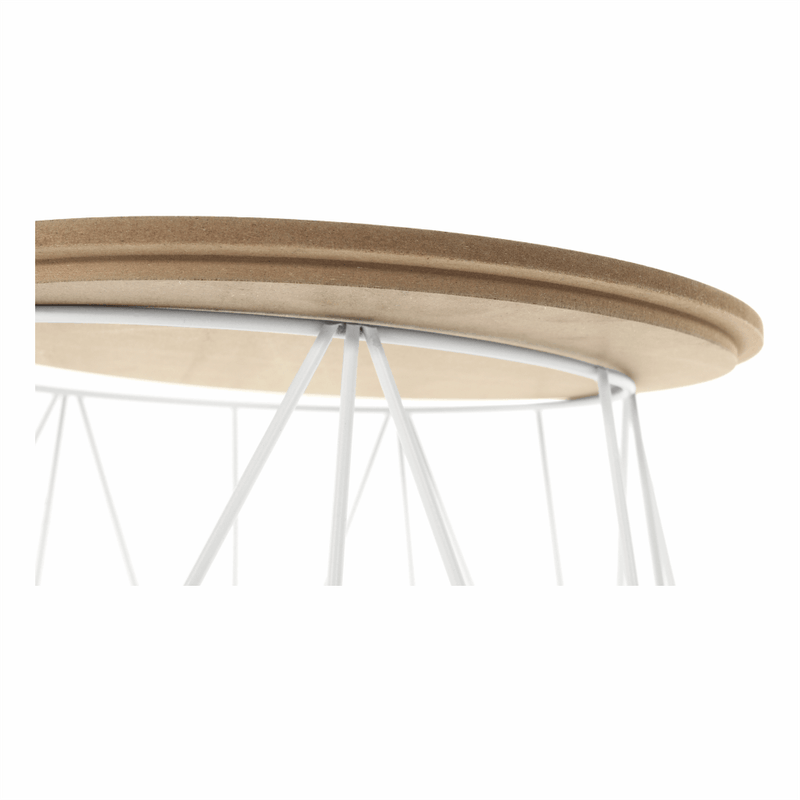Casa si Gradina - Mobilier - Mese si birouri - Masute de cafea - Set masute auxiliare, natural/alb, DALUX - Infinity.ro