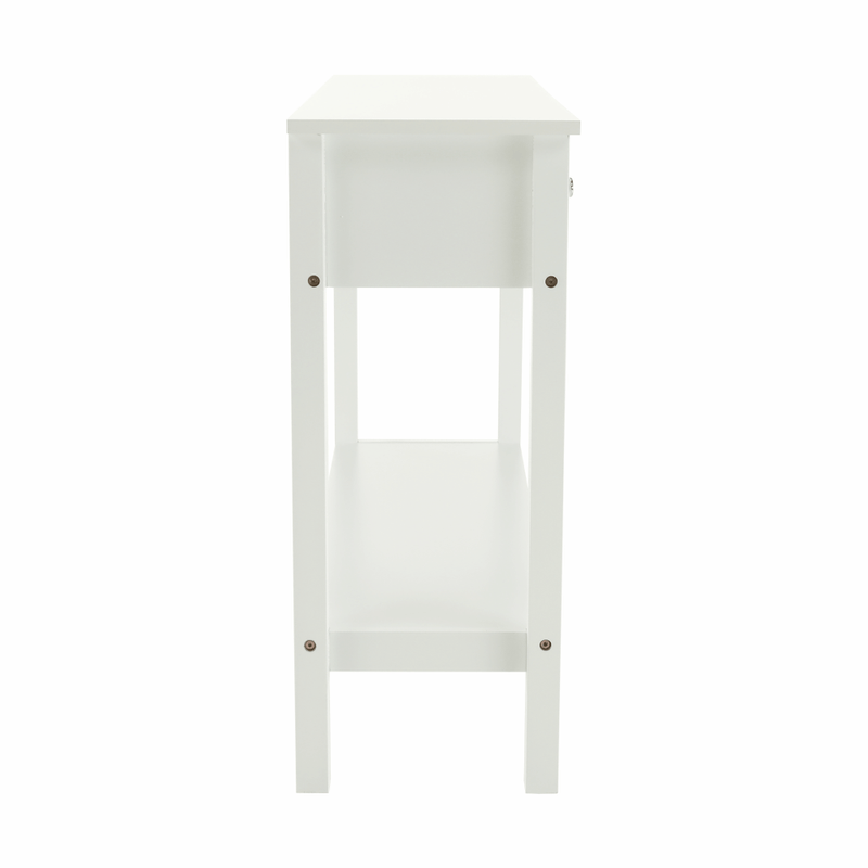 Casa si Gradina - Mobilier - Mese si birouri - Masute de cafea - Masuta tip consola, alb, NITRO - Infinity.ro