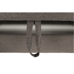 Casa si Gradina - Mobilier - Canapele si coltare - Coltare - Coltar, material textil gri maroniu TAUPE, model dreapta, BRIDGET - Infinity.ro