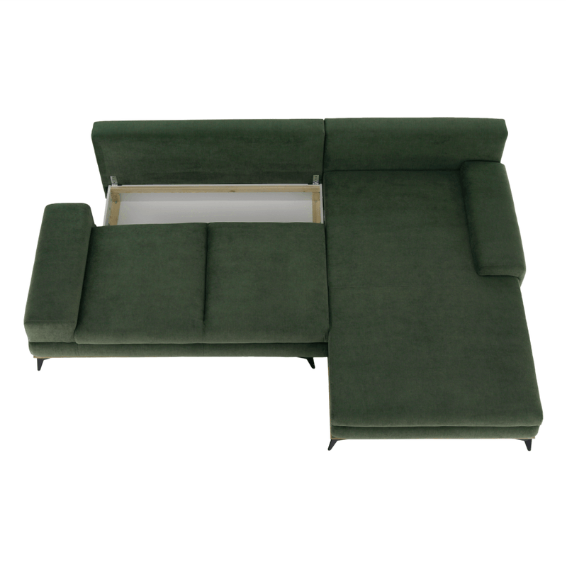 Casa si Gradina - Mobilier - Canapele si coltare - Canapele - Canapea, verde, model dreapta, SELBY - Infinity.ro