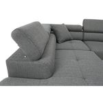 Casa si Gradina - Mobilier - Canapele si coltare - Coltare - Coltar, alb/gri, model stanga, AMARETO NEW - Infinity.ro